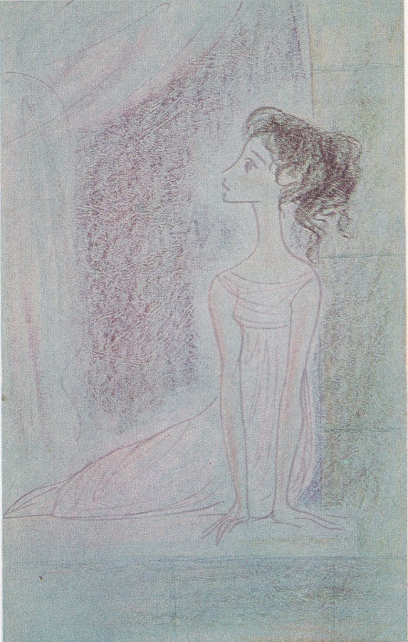 Наташа на окне в Отрадном (1966)